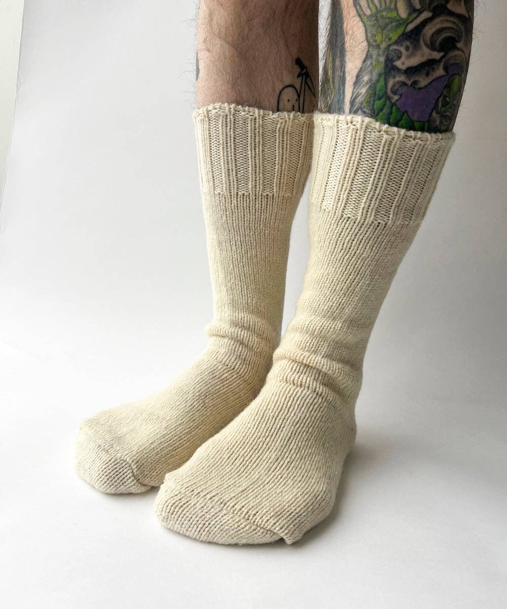 100% Wool Sunday Socks - 3 colours