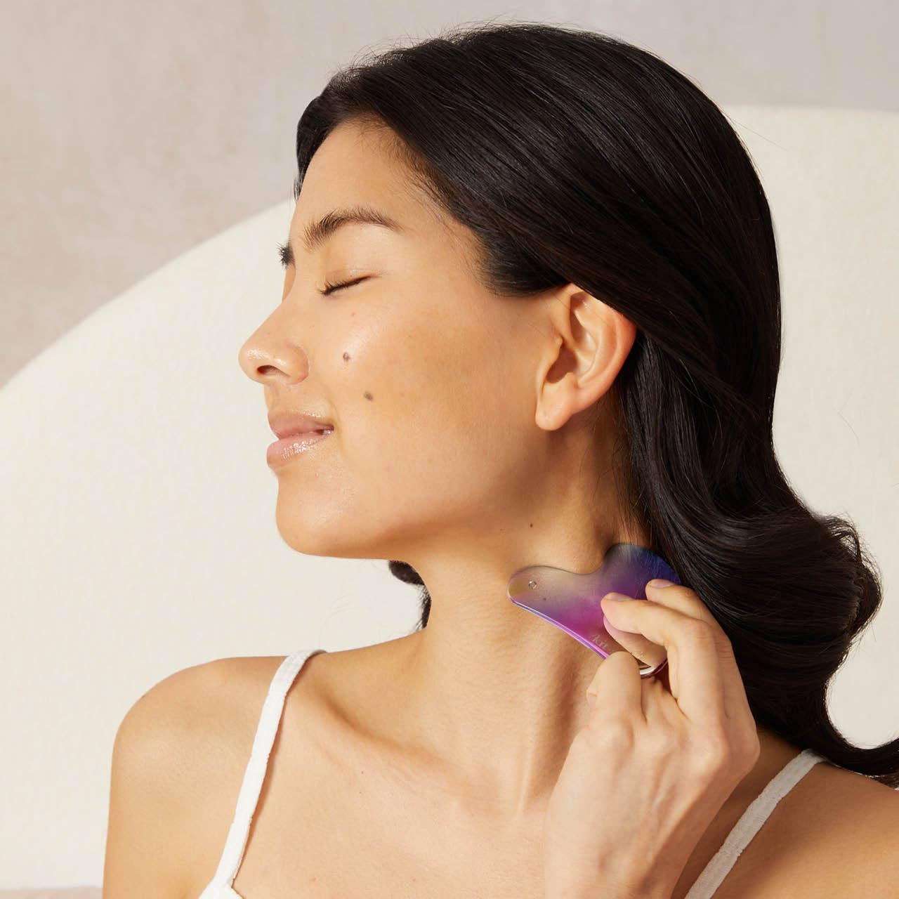 Stainless Steel Gua Sha - Iridescent