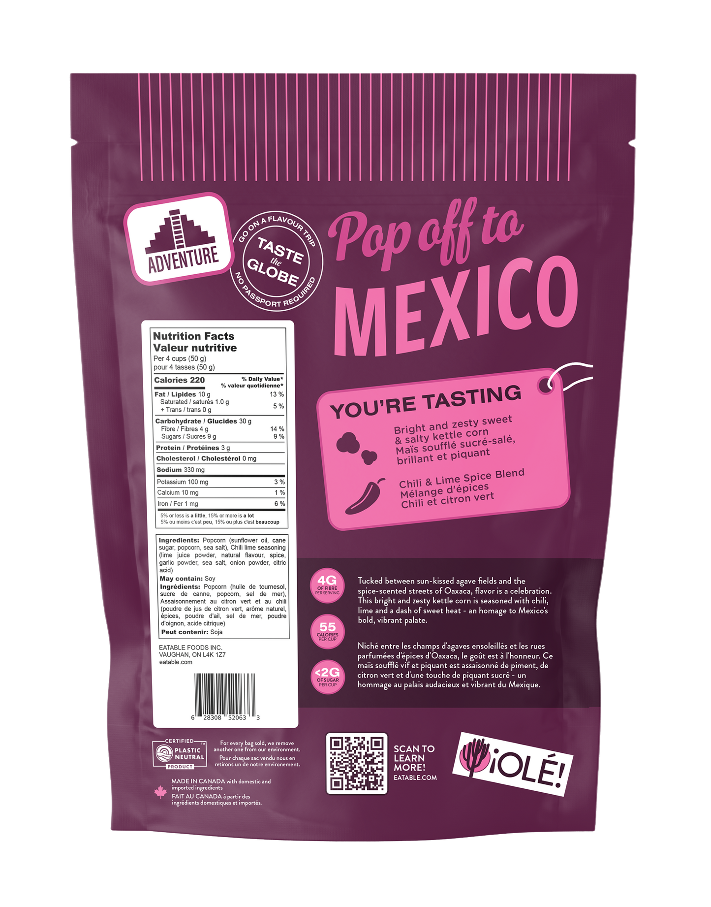 Popped Culture - Sweet Chili Heat Popcorn