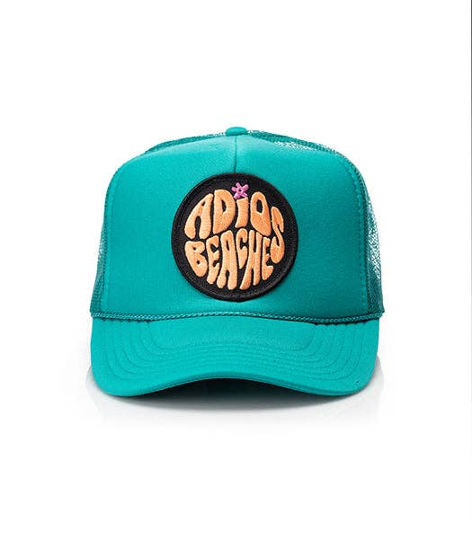 Adios Beaches Patch Trucker Hat