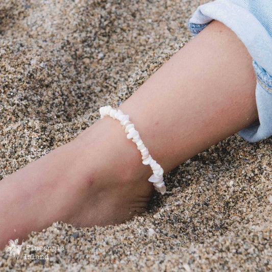 Canggu Surfer Anklet, Beaded Anklet by Pineapple Island