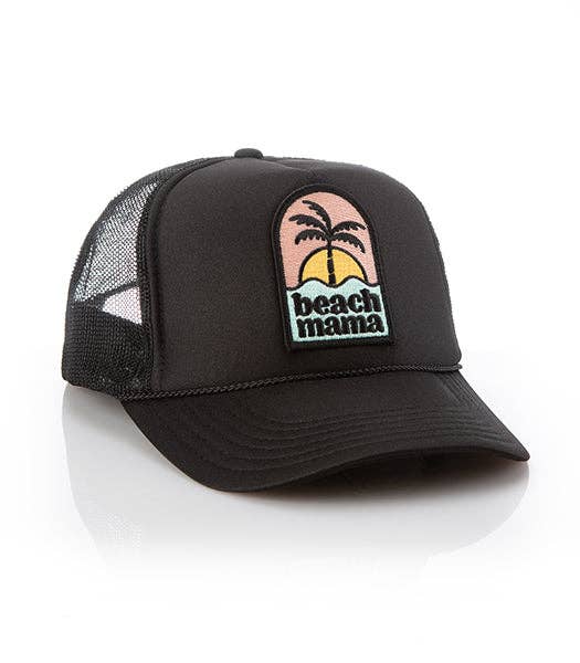 Beach Mama Patch Trucker Hat