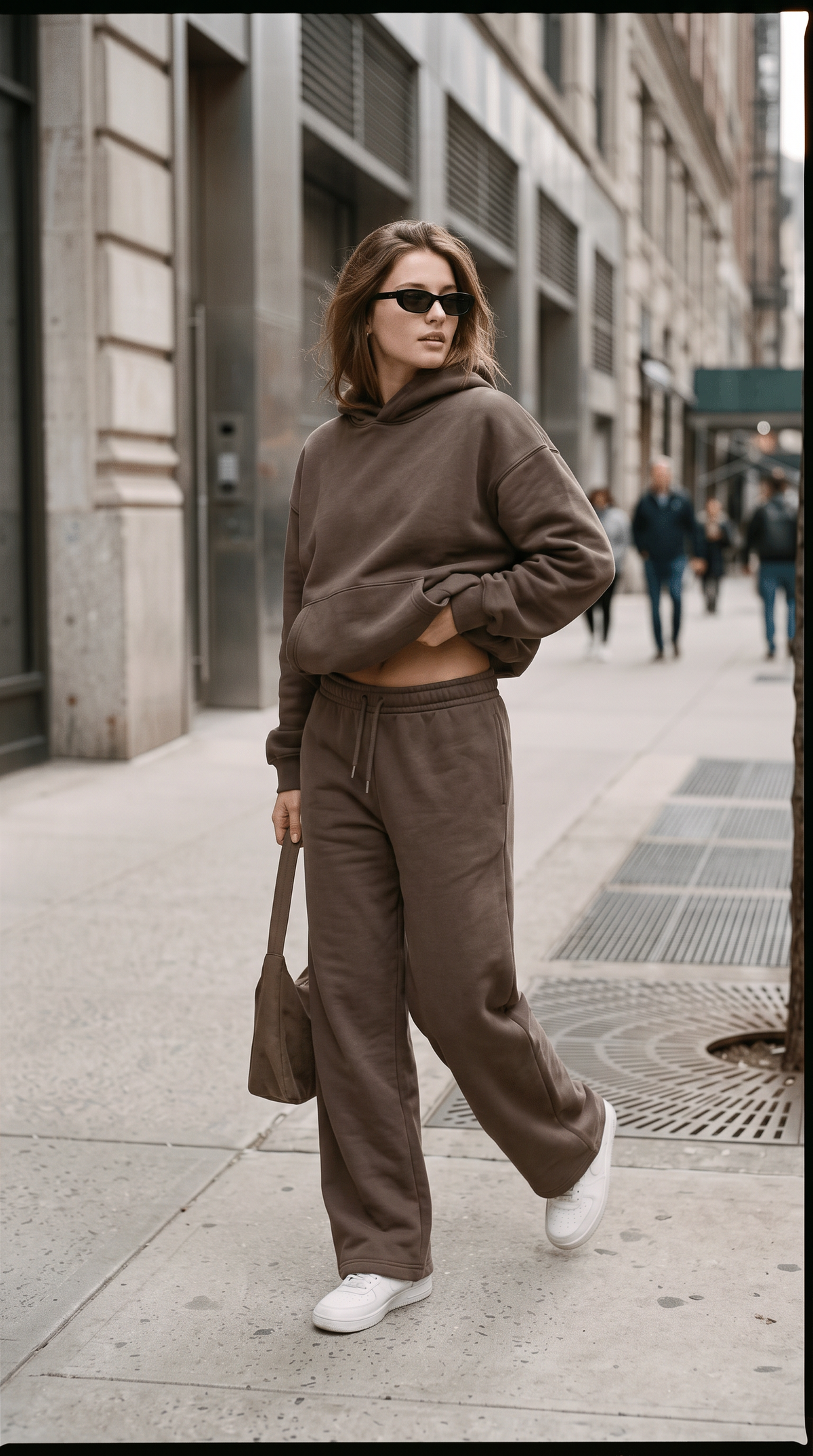 Sawyer – Relaxed Fleece Lounge Jogger Pant In Espresso