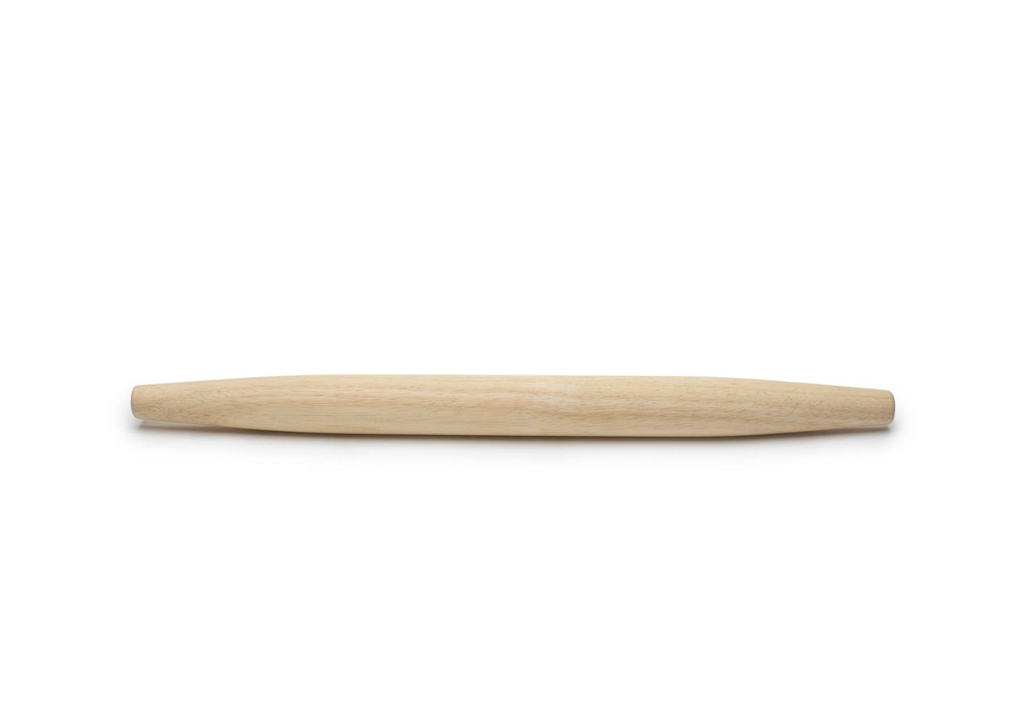 Fox Run Straight Rolling Pin with Tapered Ends, Wood, 20"