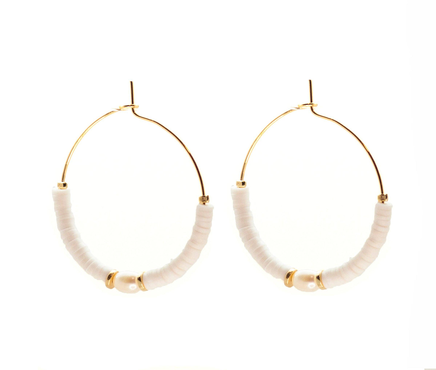 Windansea Hoops ~ Salty Shells