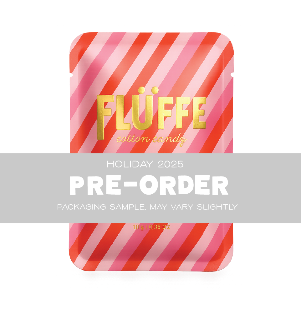 FLÜFFE COTTON CANDY | HOLIDAY COLLECTION  | CANDY CANE