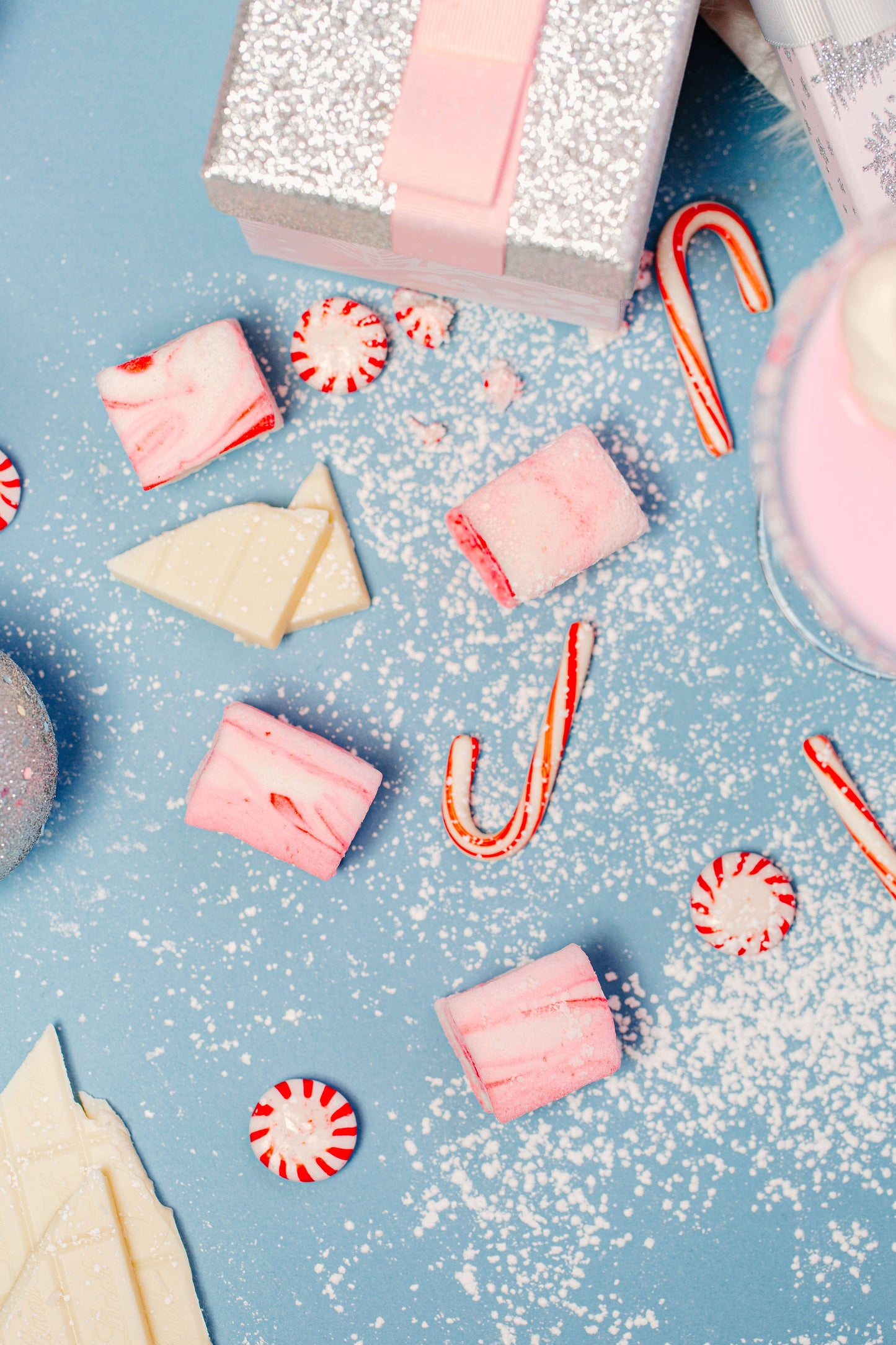 Peppermint Marshmallows - Gluten Free, Dairy Free Candies