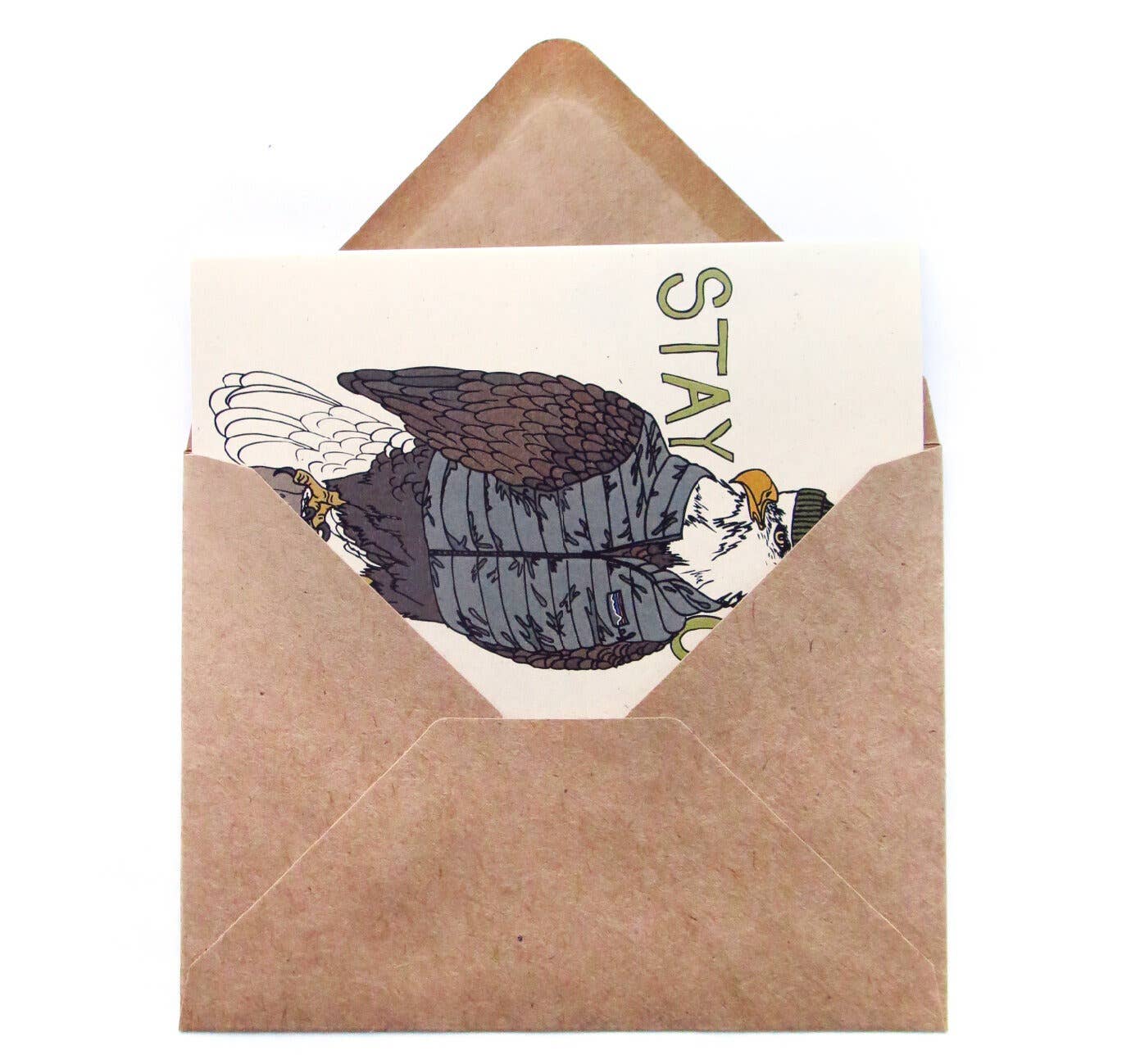 Stay Cool Eagle Card