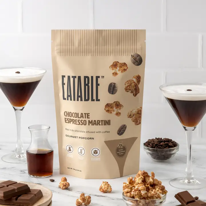 Chocolate Espresso Martini - Milk Chocolate Popcorn
