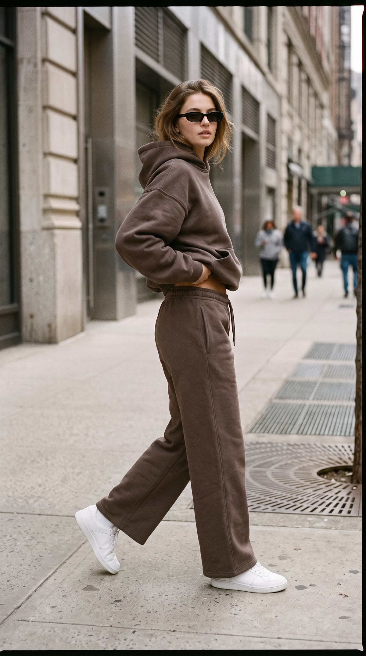 Sawyer – Relaxed Fleece Lounge Jogger Pant In Espresso