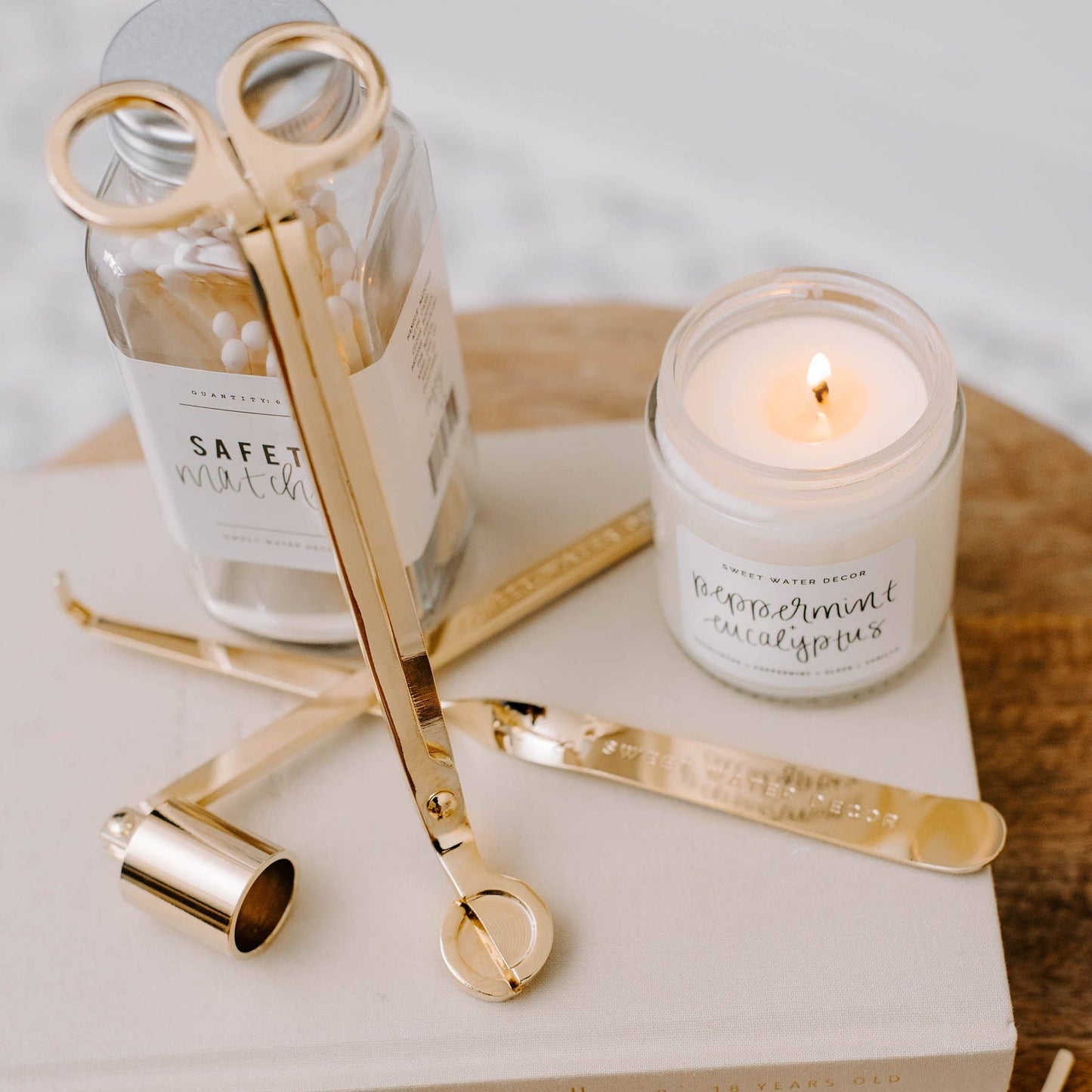 Candle Care Kit - Gold