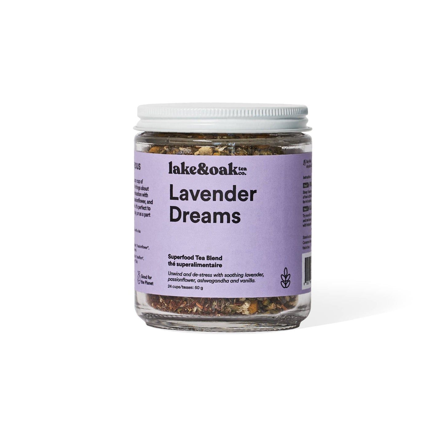 Lavender Dreams - Superfood Tea Blend - 24 Cups