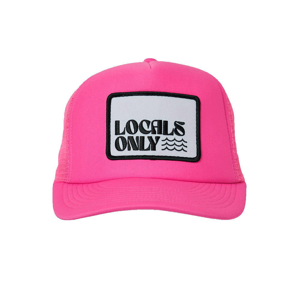 Locals Only II Patch Trucker Hat
