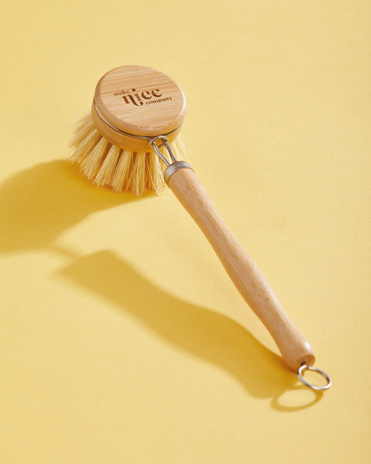 Reusable Dish Brush with a 100% compostable Replaceable head