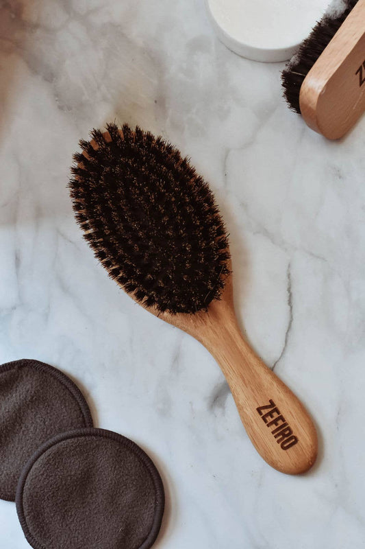 Bamboo Hair Brush - Soft Bristle