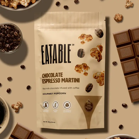 Chocolate Espresso Martini - Milk Chocolate Popcorn