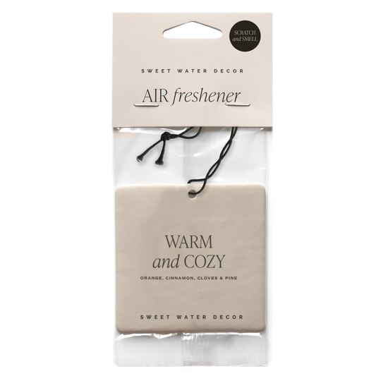 Hanging Air Freshener - Warm and Cozy