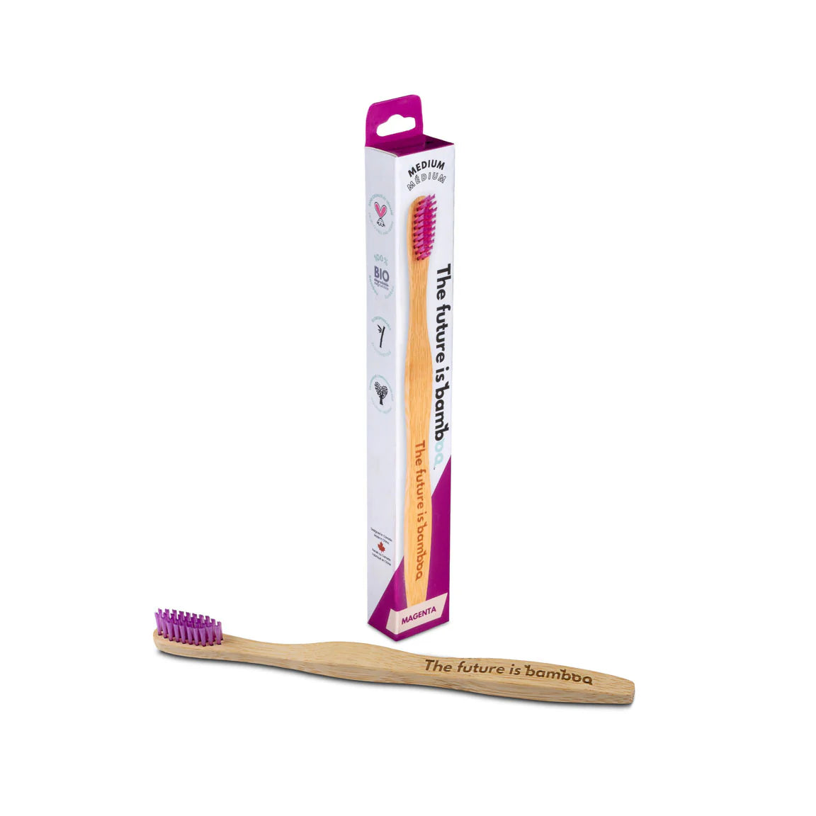 Adult Medium Toothbrush - 3 Colours