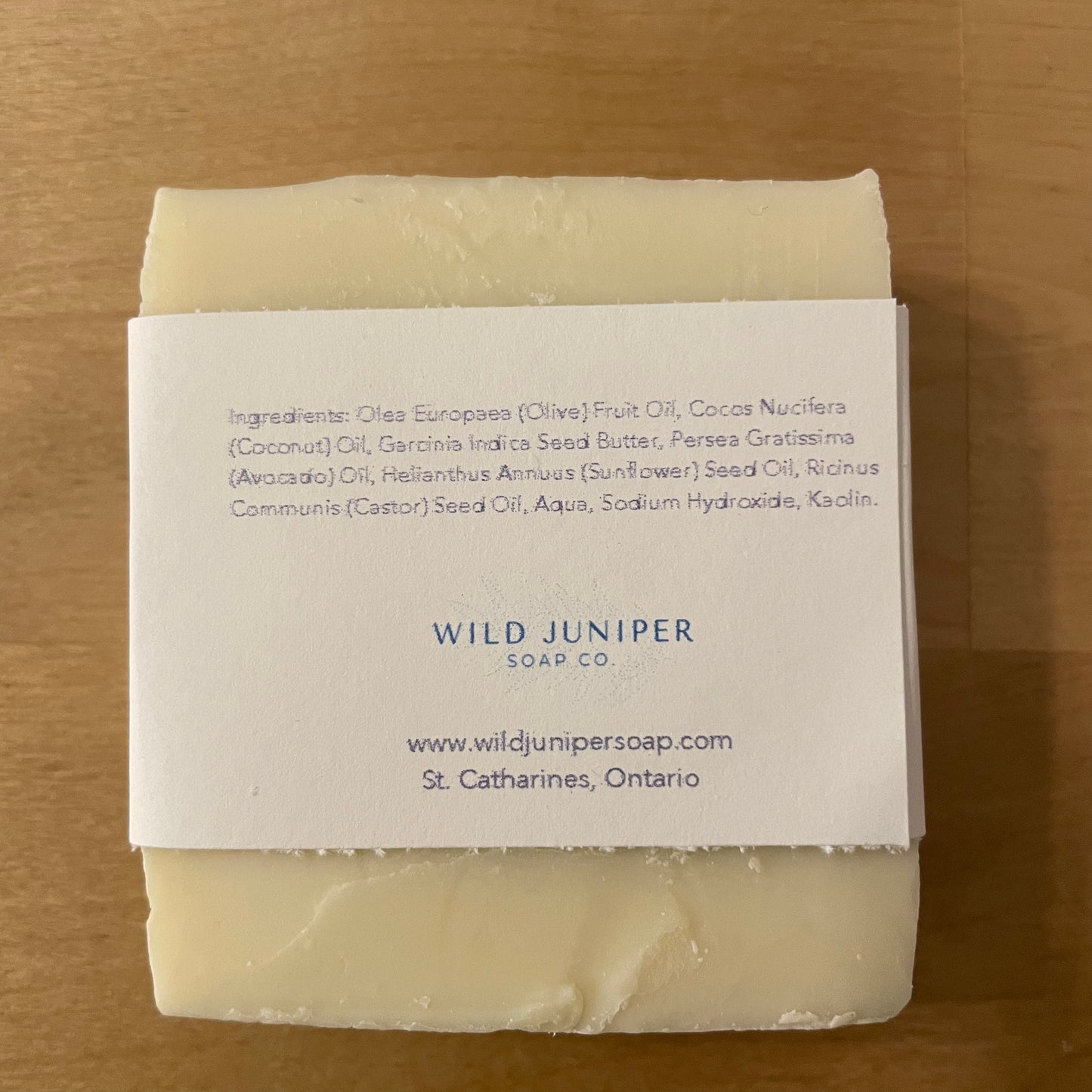 All Natural Soap - White Stone (Unscented)