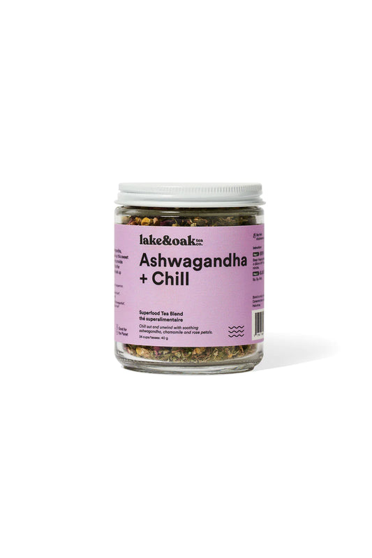 Ashwagandha + Chill - Loose Leaf Tea - 24 Cups