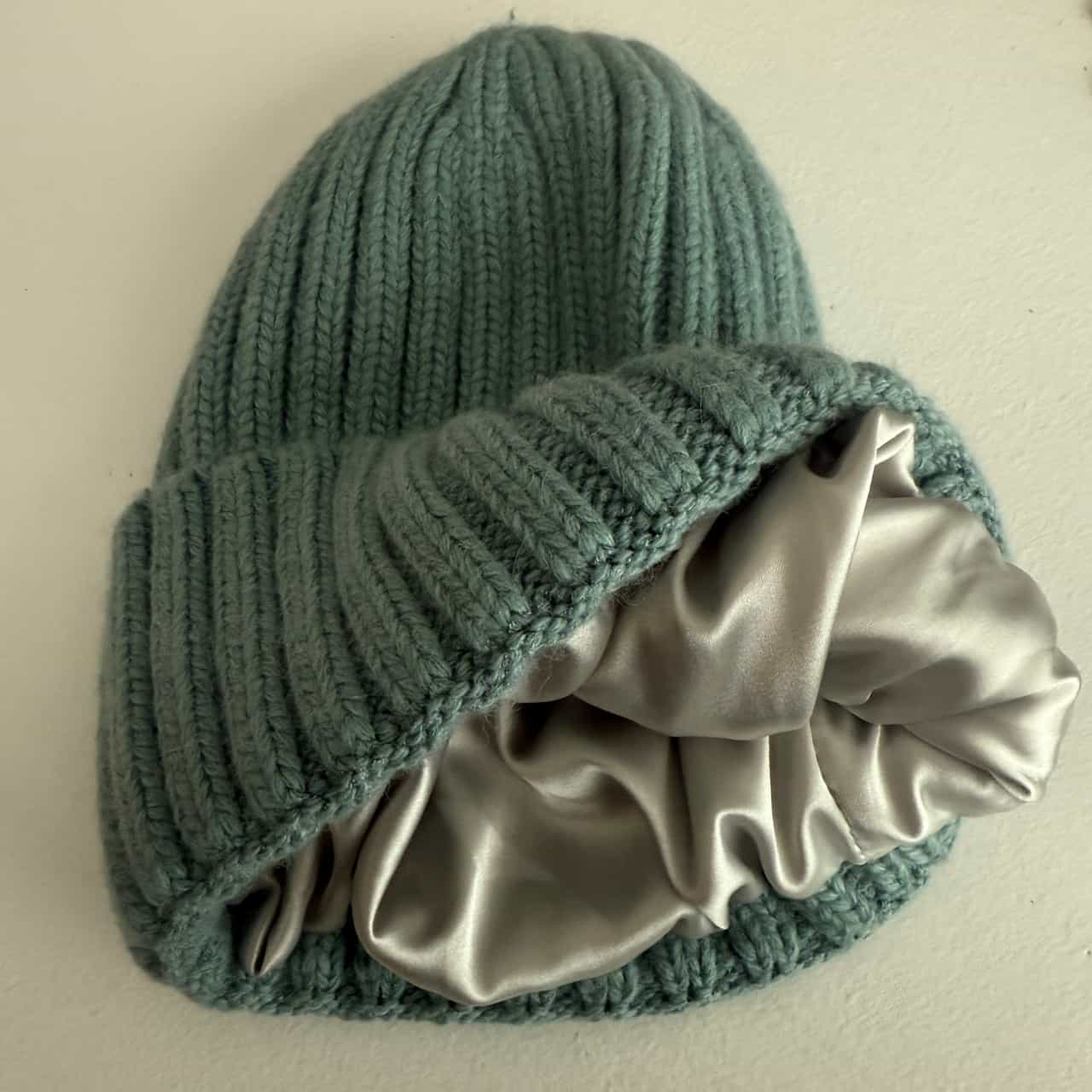 Aspen - Cashmere Blend Ribbed Toque - Ice