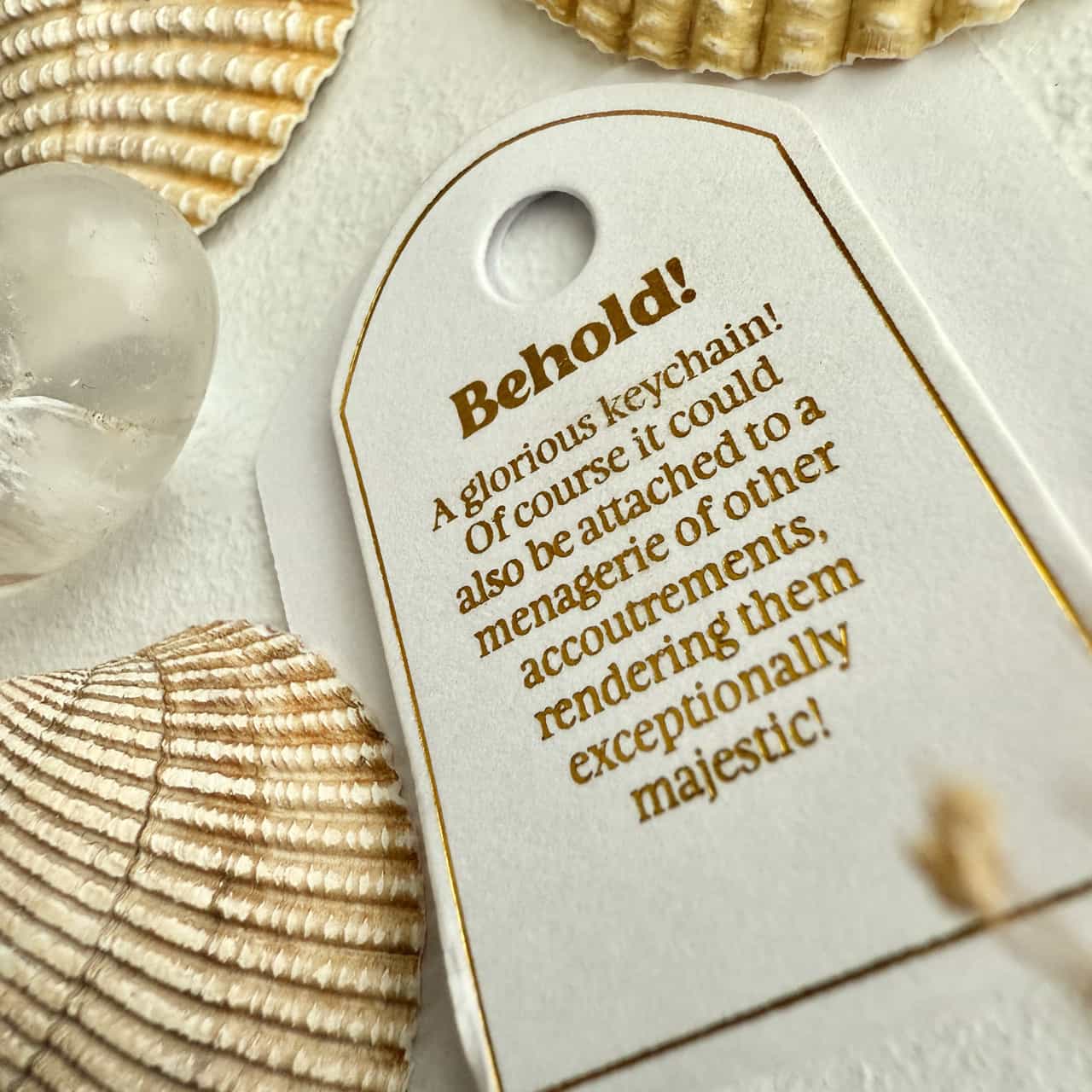 Astrid Floral Enamel Keychain