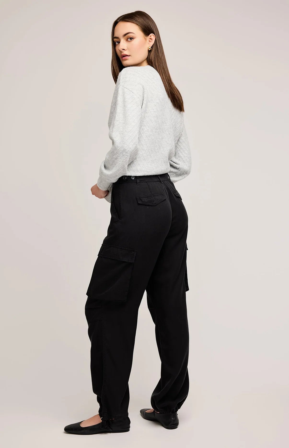 Avery Pant - Washed Black