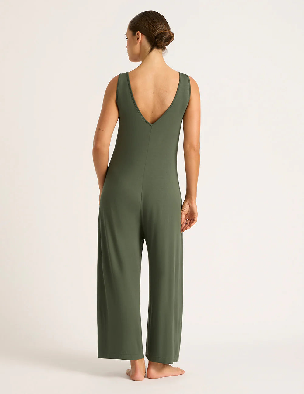 Long Jumpsuit - Moss