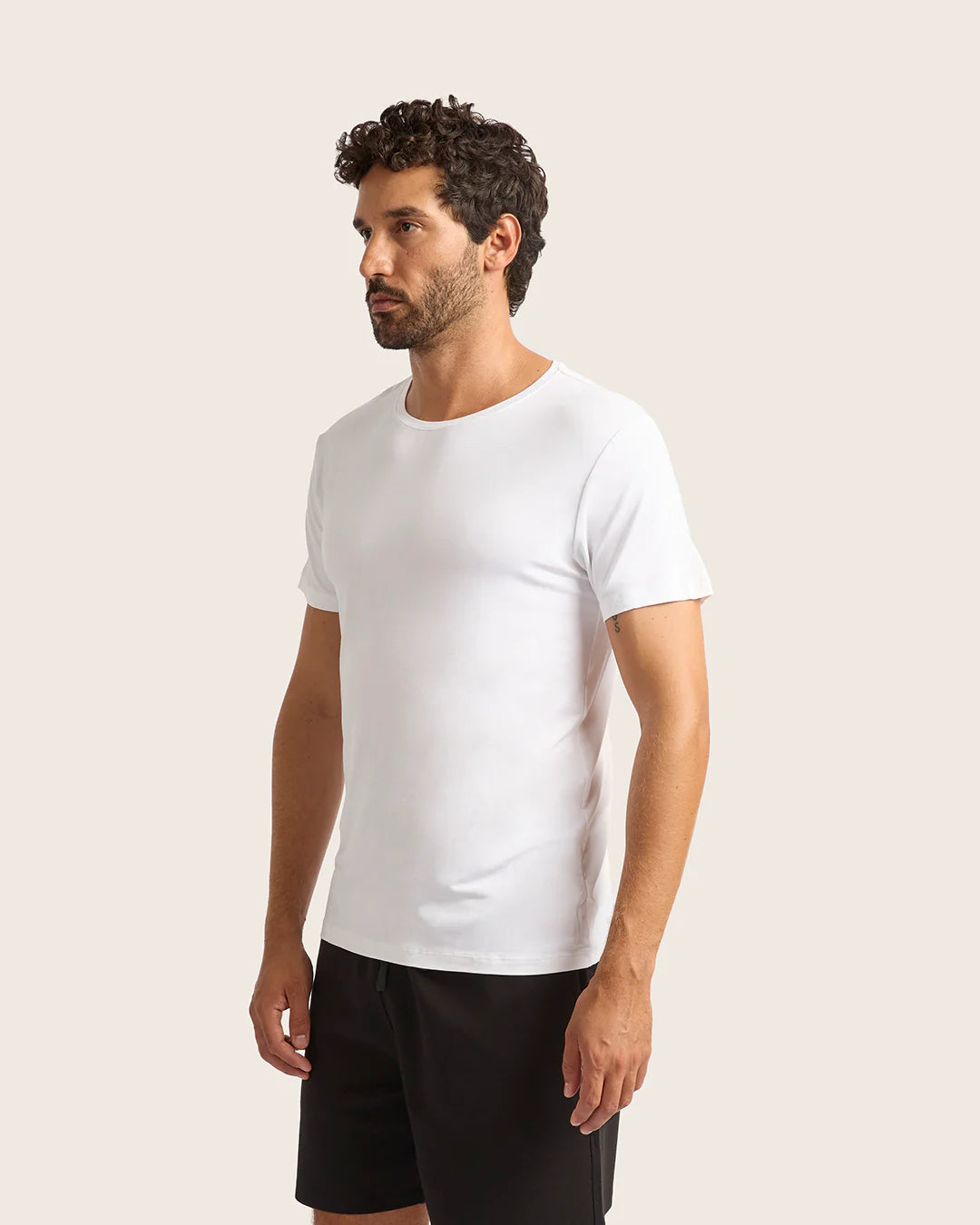 Men's Classic Crew Neck T-Shirt - White