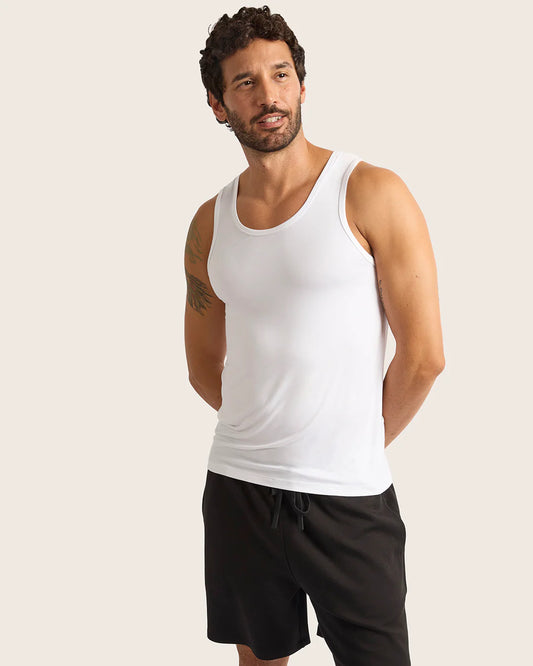 Men's Tank Top - White
