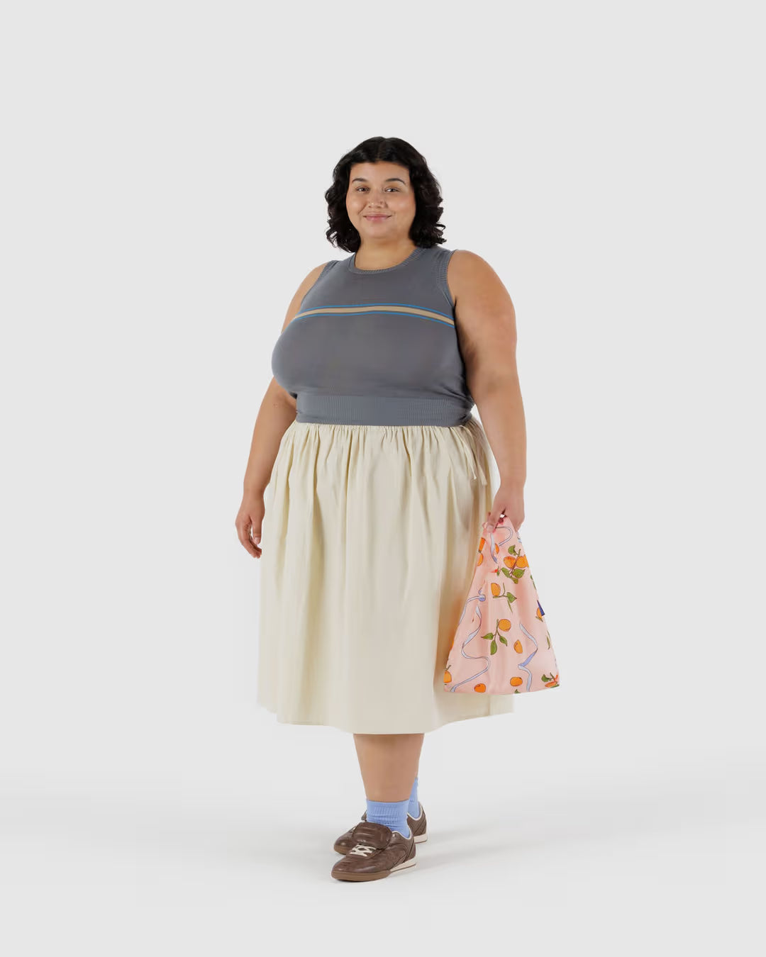 Baby Baggu Reusable Bag - Apricots & Ribbons
