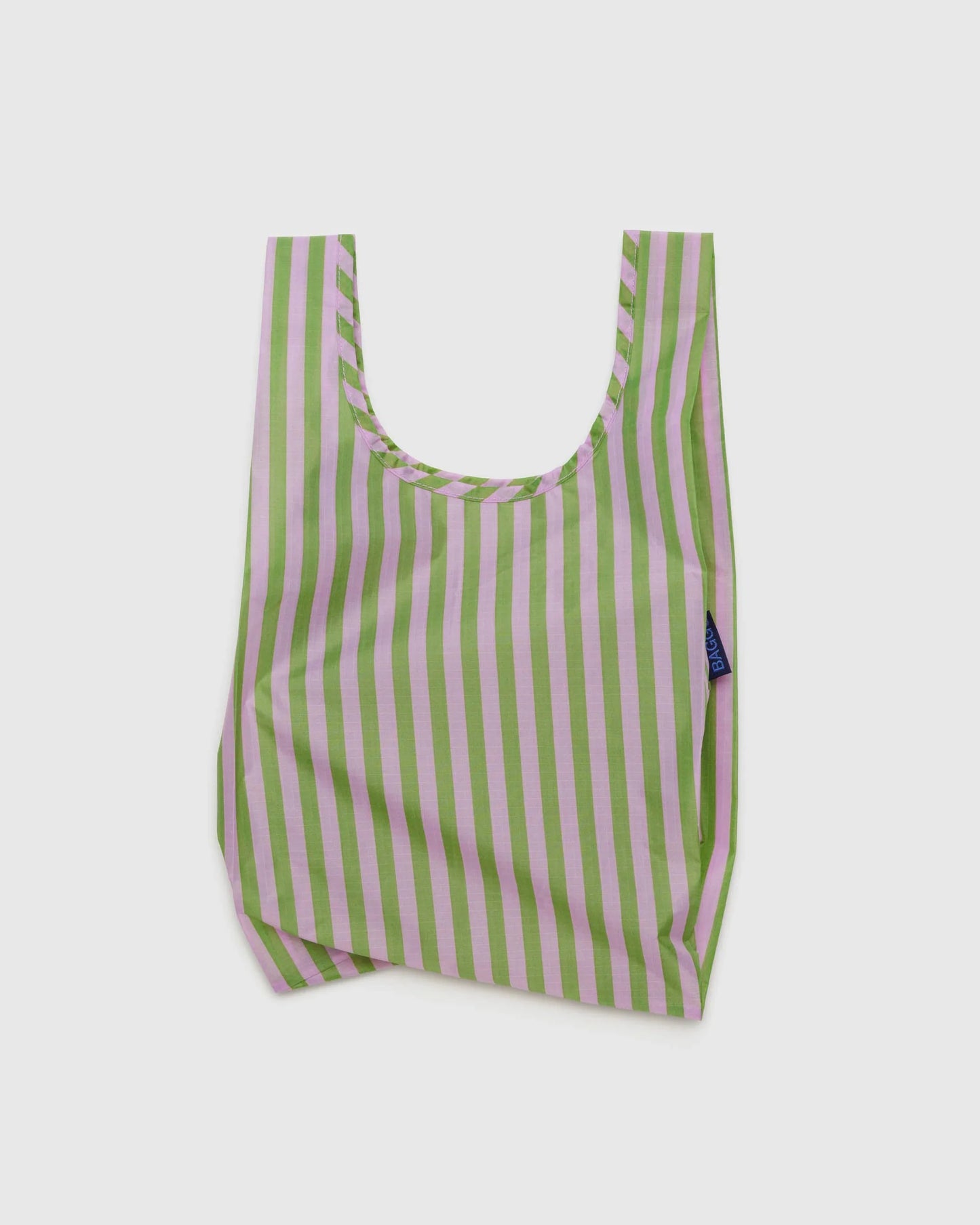 Baby Baggu Reusable Bag - Avocado Candy Stripe