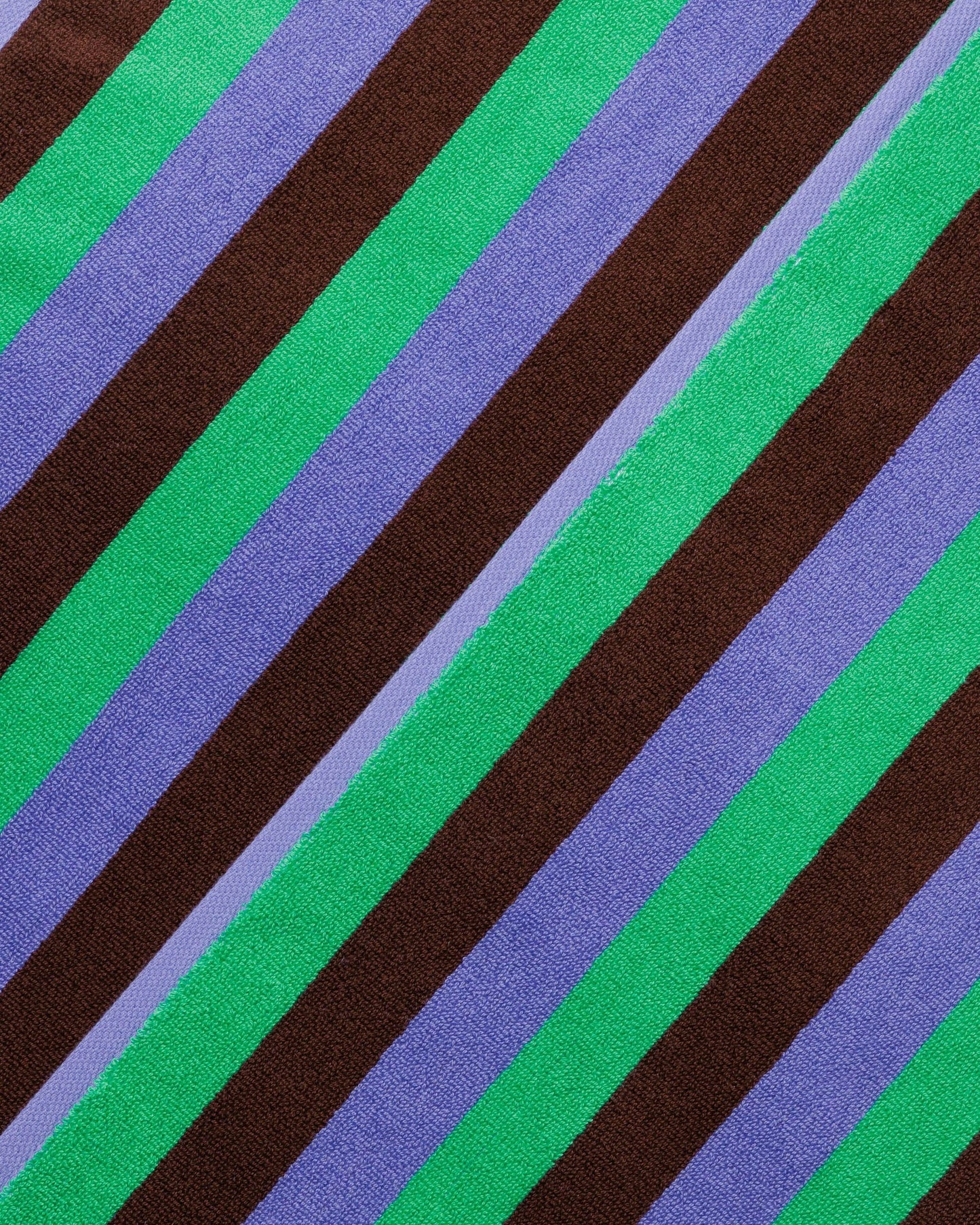 Bath Towel - Mint 90's Stripe