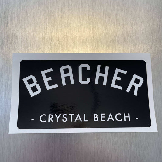 Beacher Sticker - Black