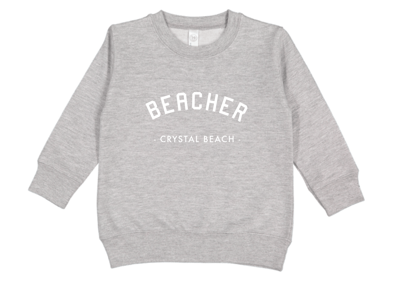 Beacher Youth Fleece Crewneck - Heather