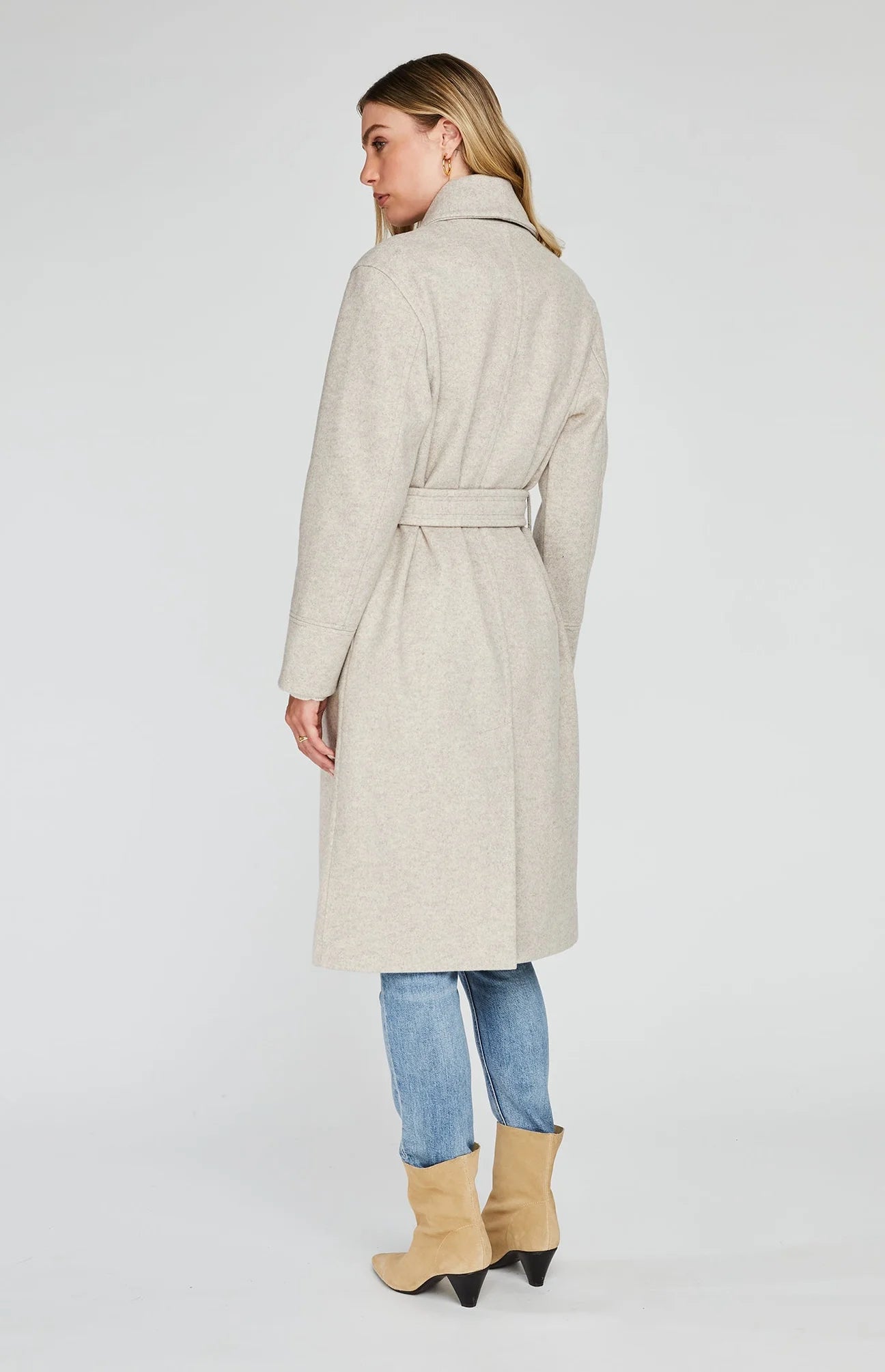 Bennet Coat - Heather Oat – Planks Canada