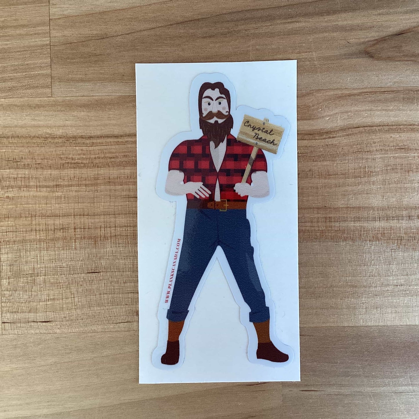 Big Paul Sticker - Crystal Beach