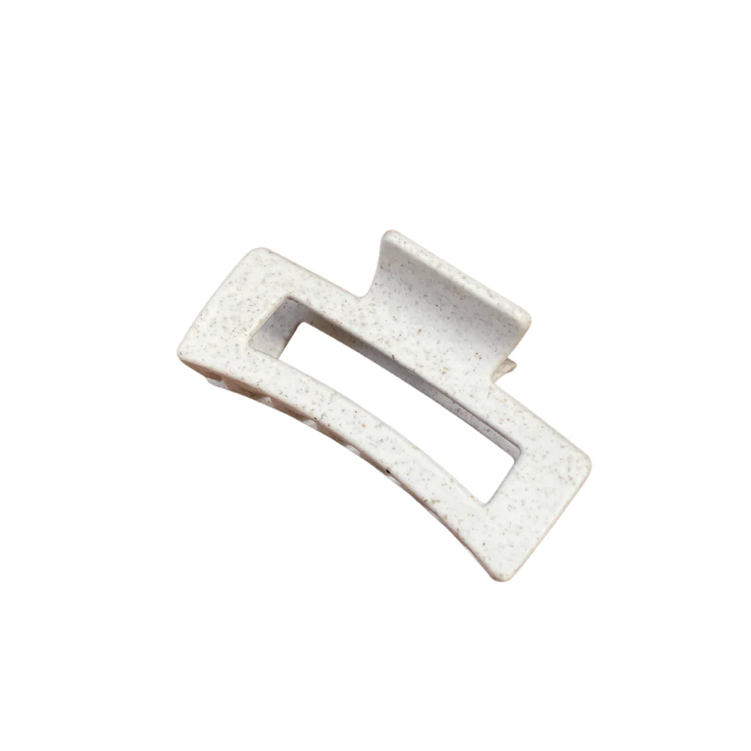 Biodegradable Rectangle Hair Claw - 4 Colours