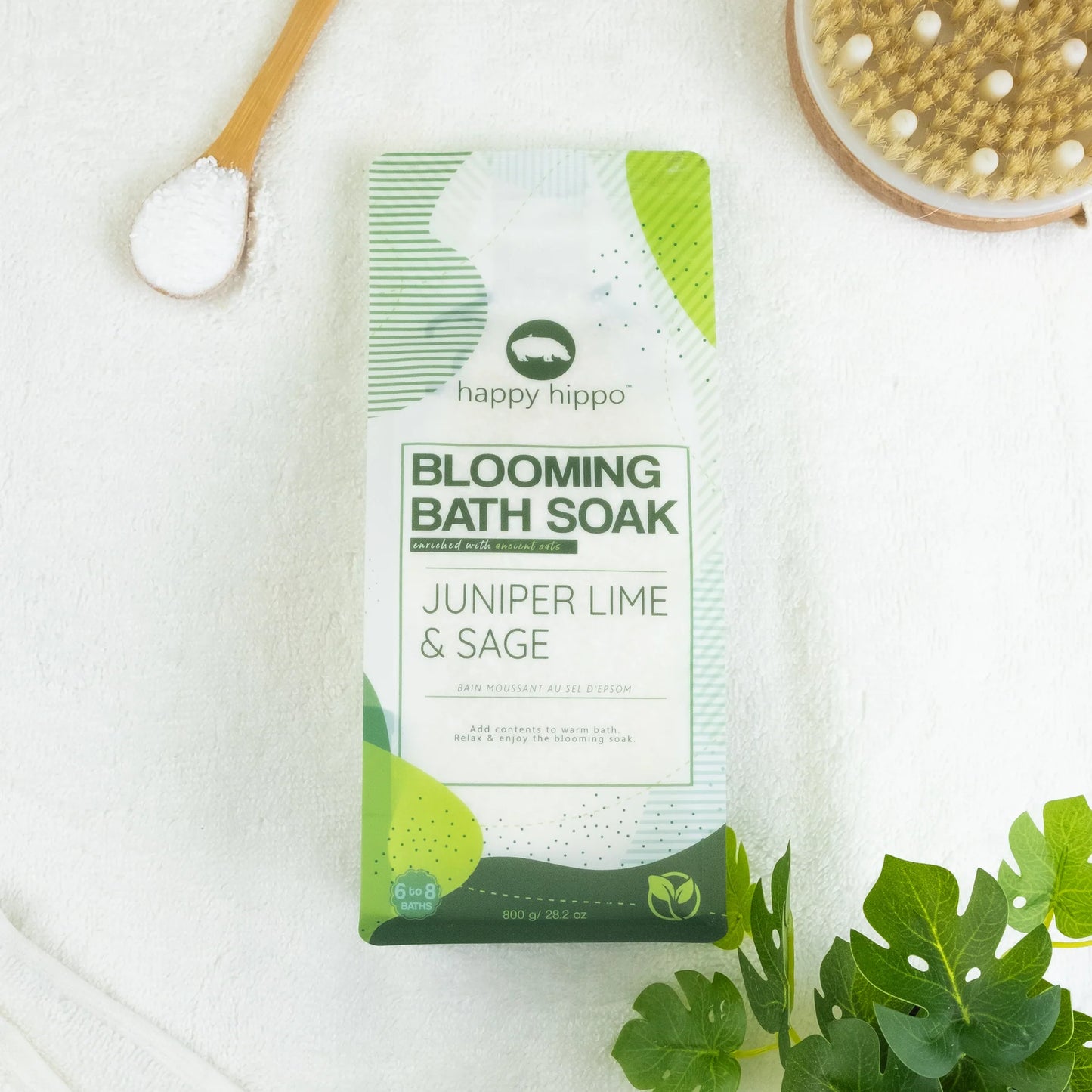 Blooming Bath Soak 800g - Juniper Lime & Sage