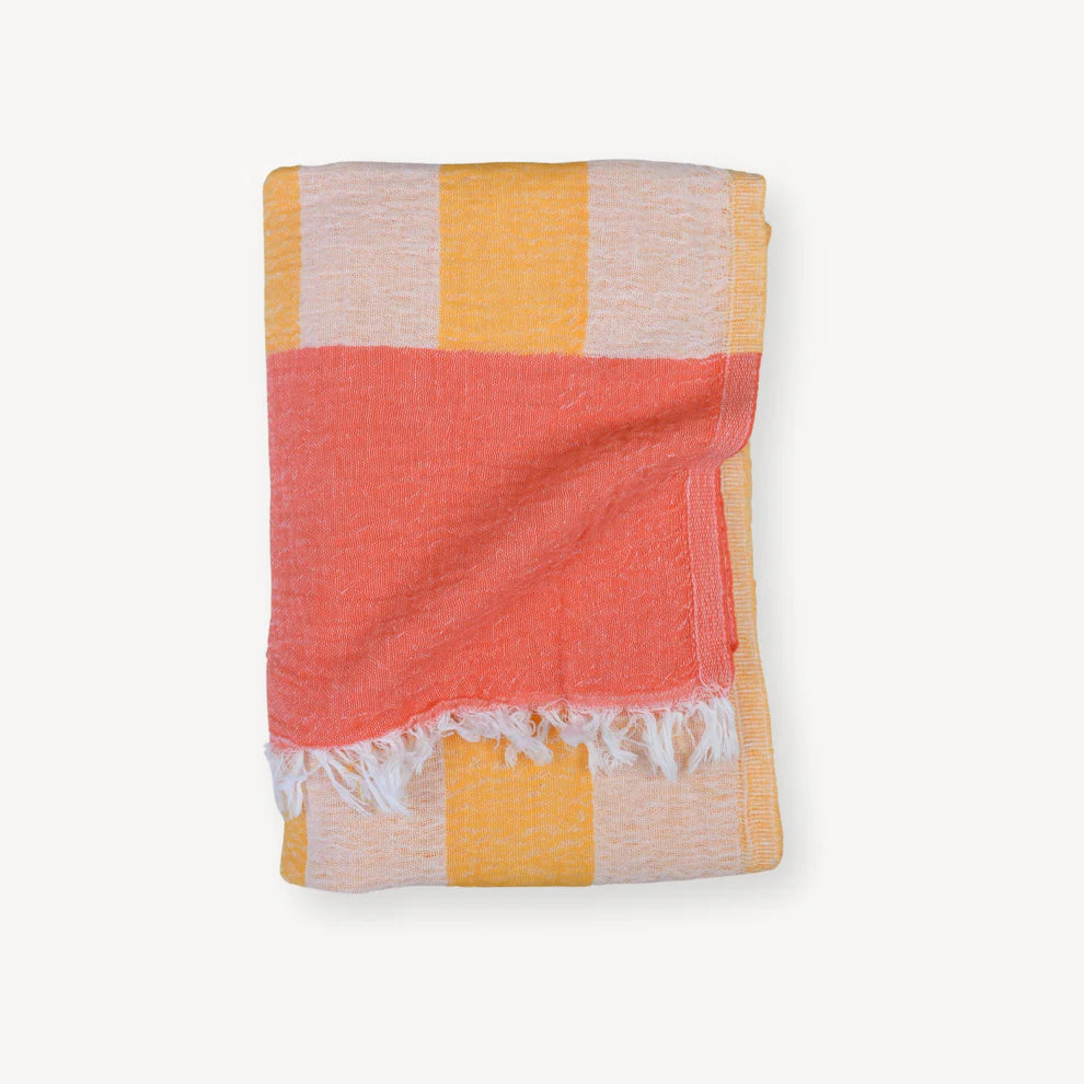 Boardwalk Towel - Apricot