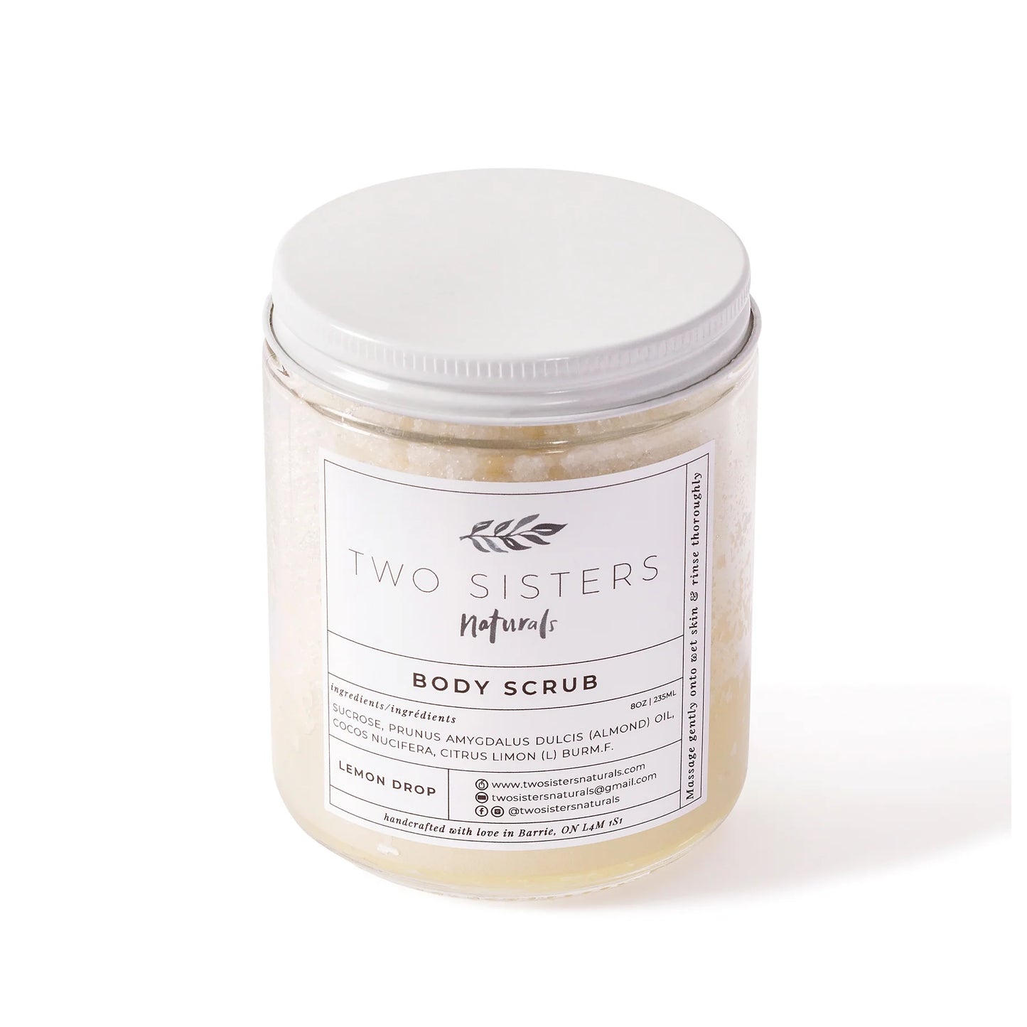 Body Scrub - Lemon Drop 8 oz