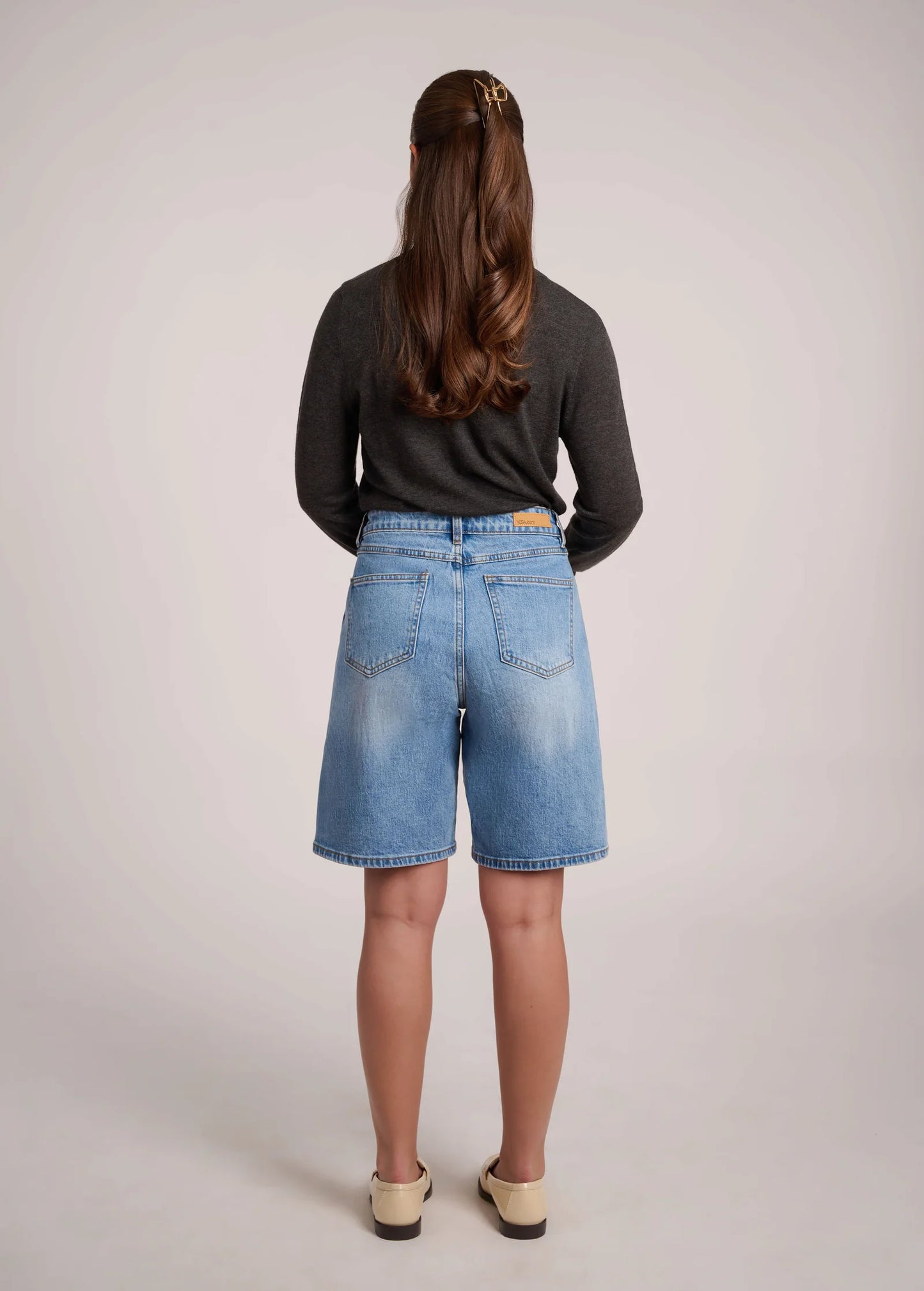Boyfriend Jorts - High Rise - Stellar