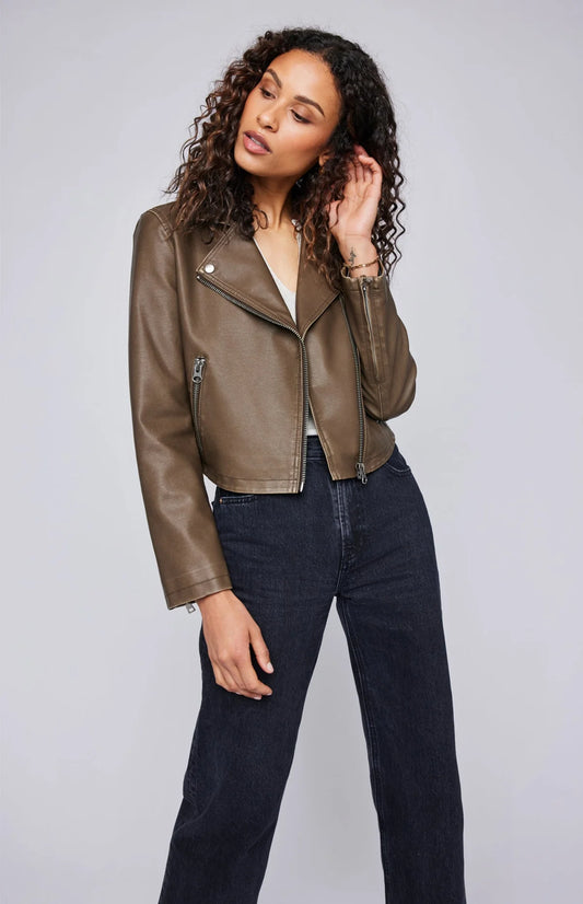 Bronwyn Jacket - Washed Olive