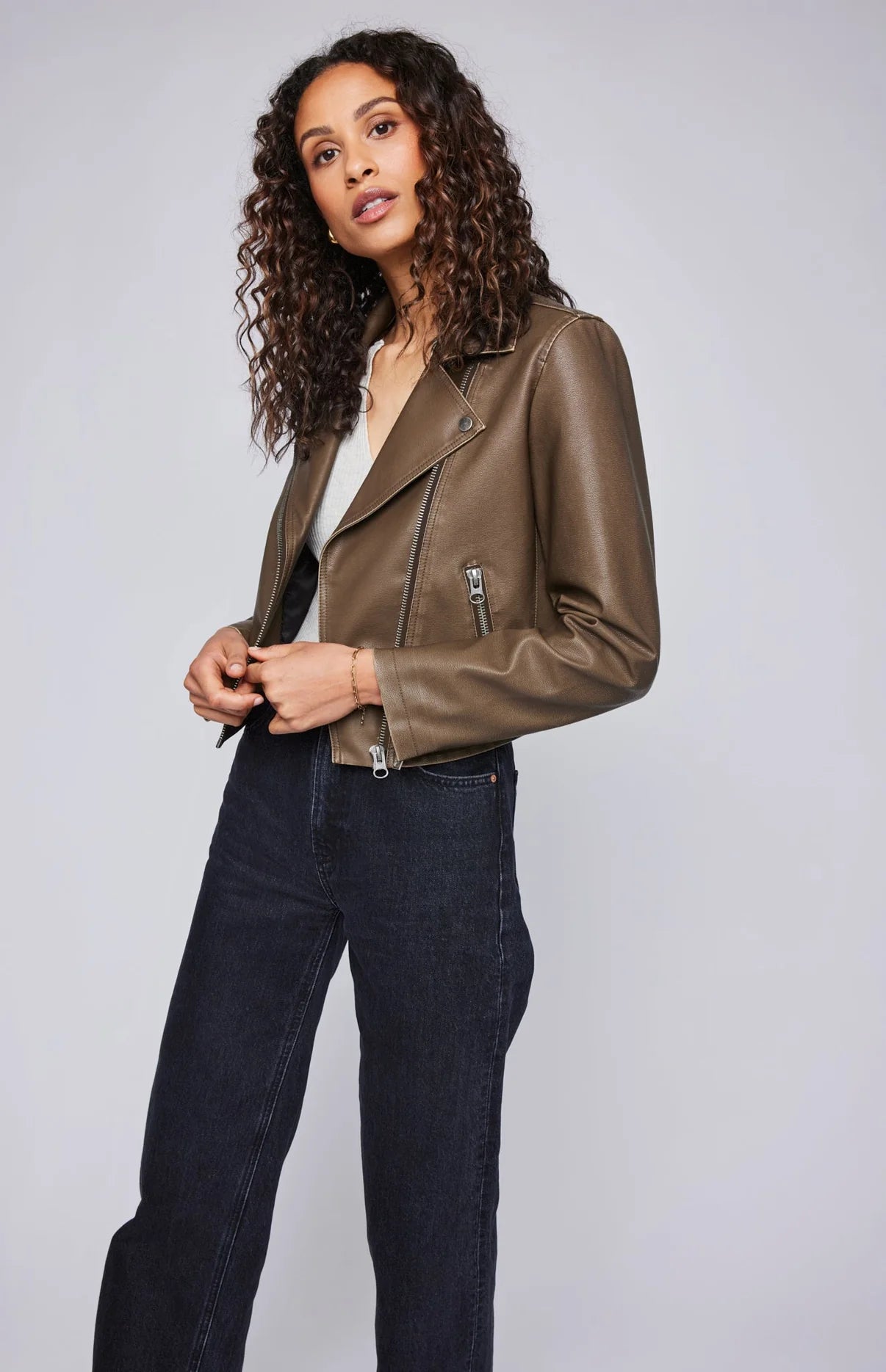 Bronwyn Jacket - Washed Olive