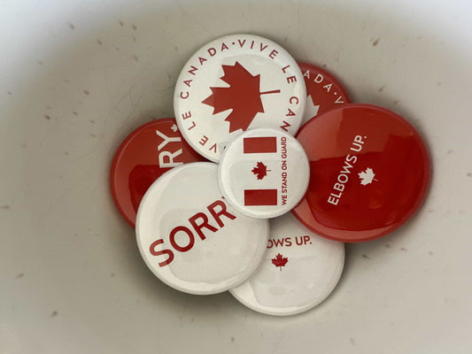 CANADA Button Pins