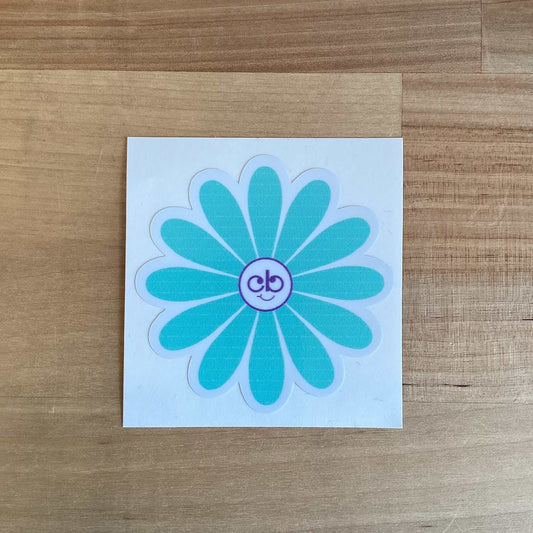 CB Daisy Sticker - Blue