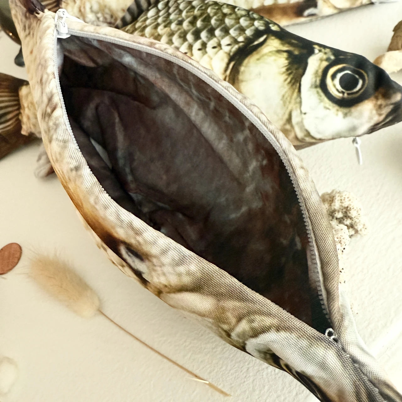 Carp Diem Fish Pencil Case