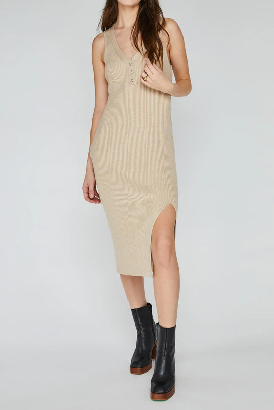 Chelsea Tank Dress - Heather Oat