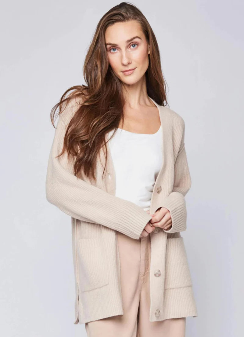 Chester Cardigan - Moonstone