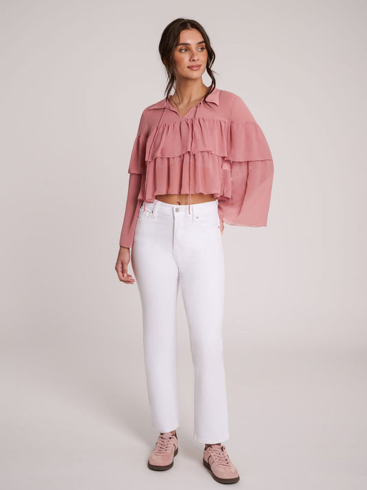 Chloe Straight Jeans - White Lotus